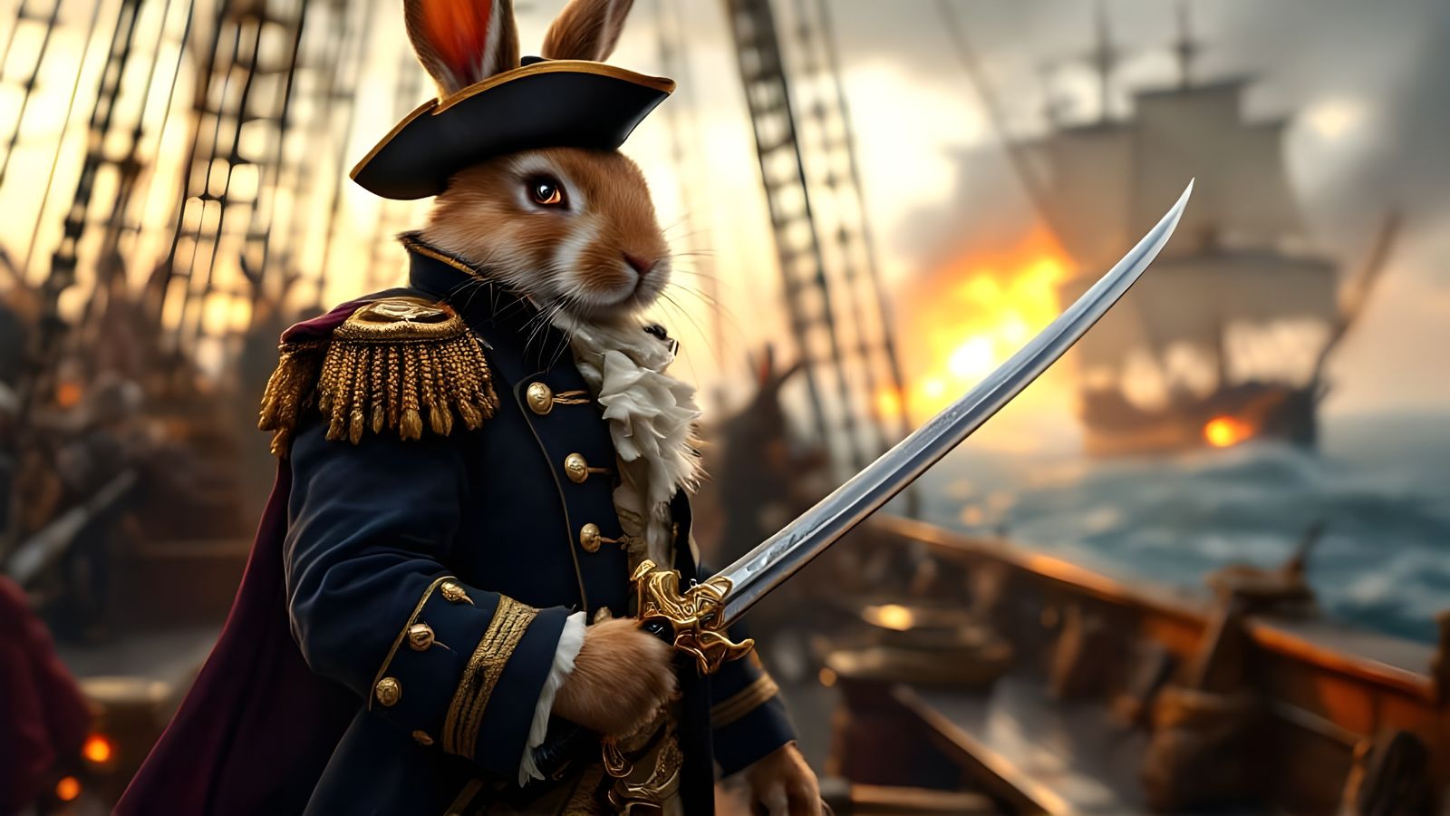 Regal Rabbit Commander Embodies Unyielding Spirit of John Pa...