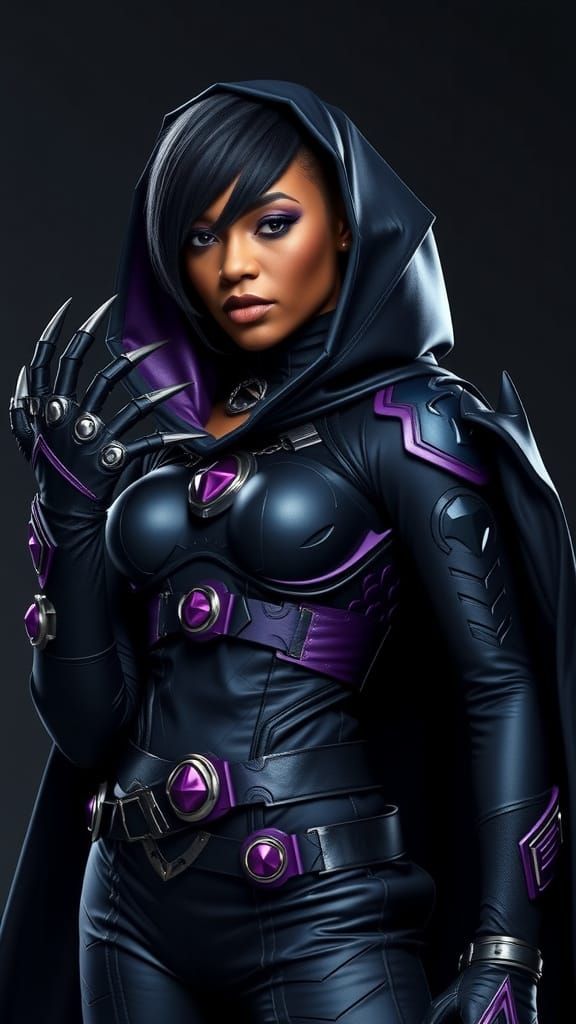 Angela Bassett as Cyberpunk Prowler with Impressive Physique