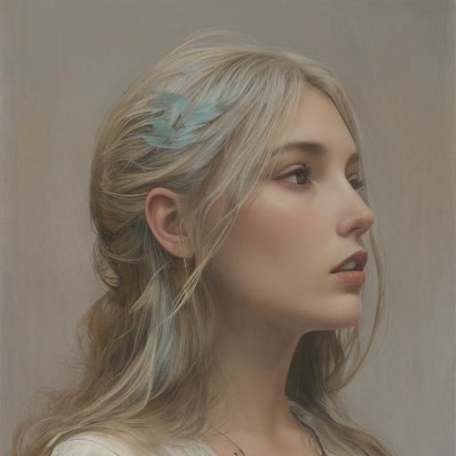 Dramatic Figure in Caravaggio Style