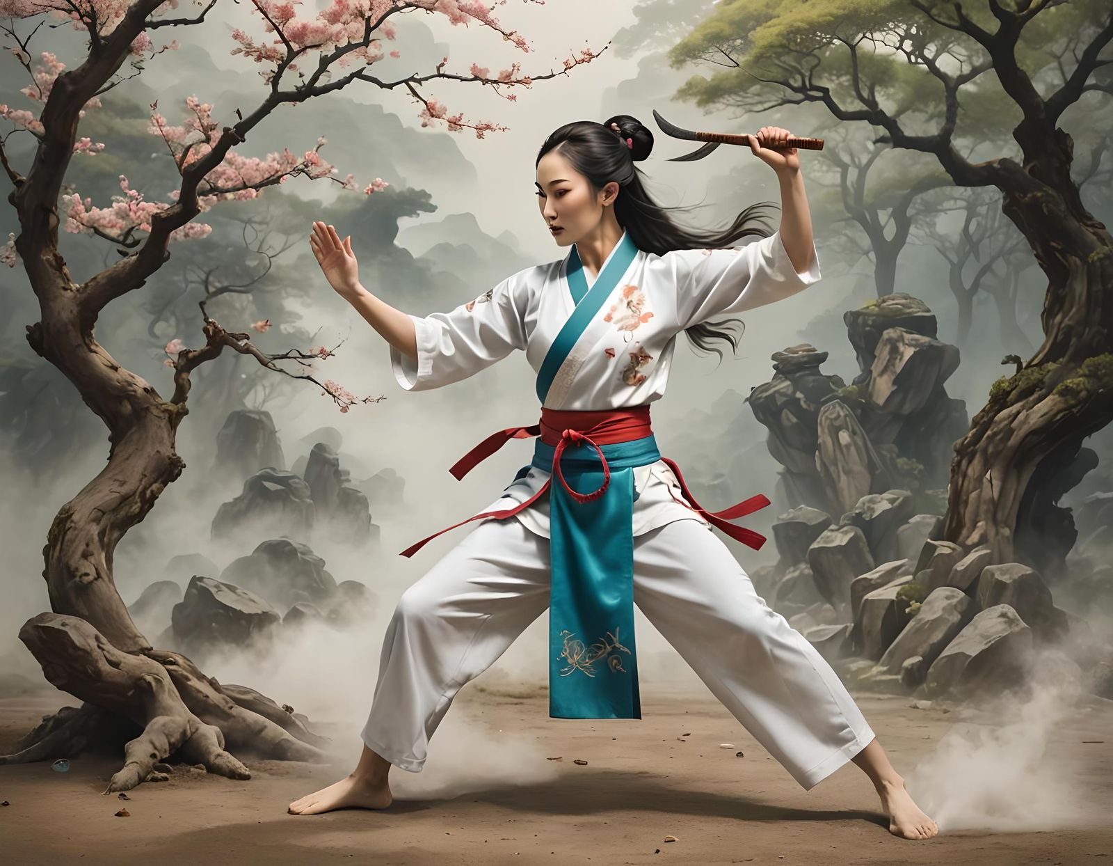 Chinese Mythology: Harmonious Martial Artist Cultivator