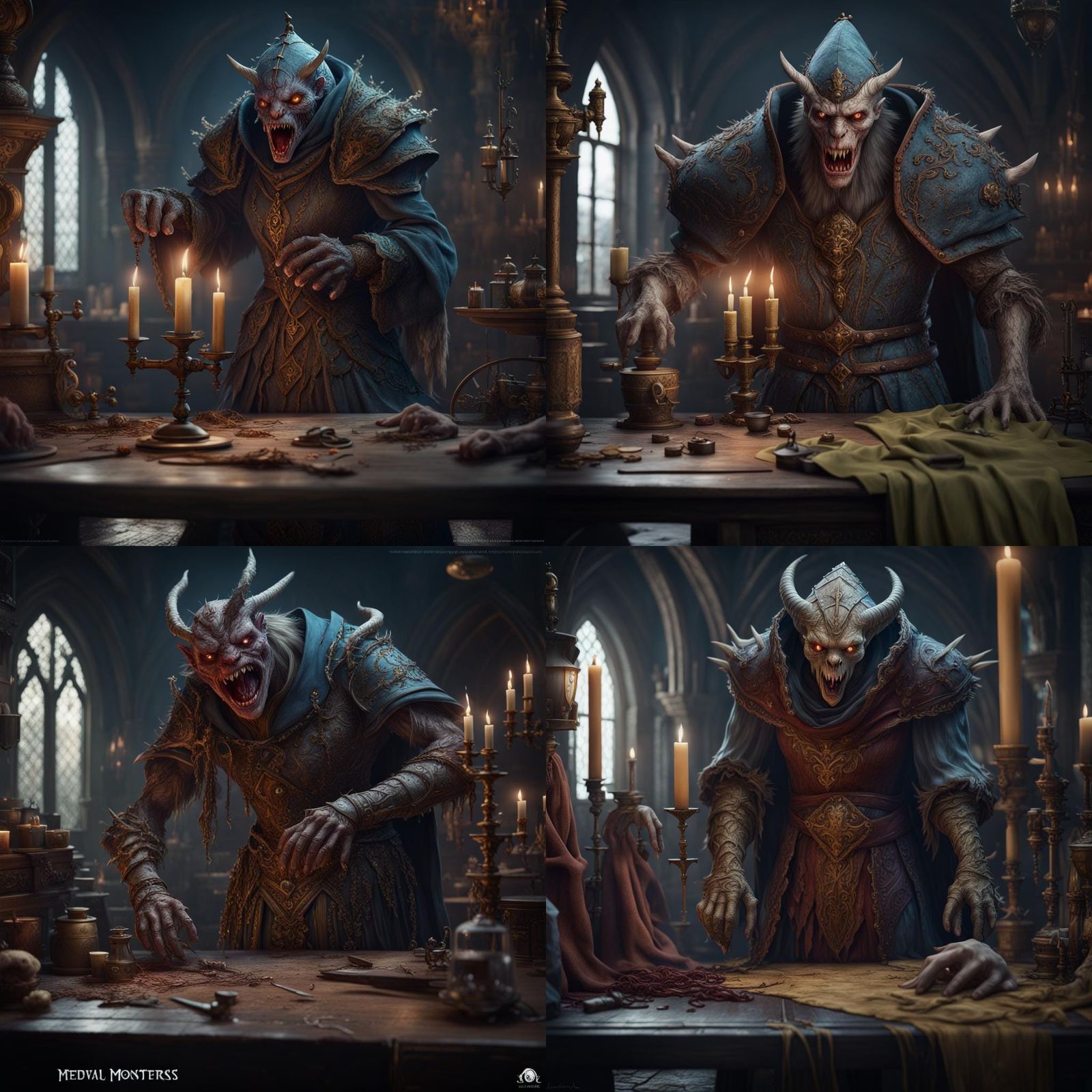 Medieval monster Merchants