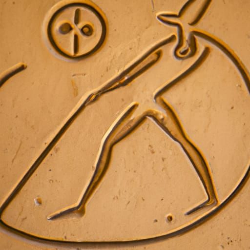 Authentic Egyptian Hieroglyph Illustration