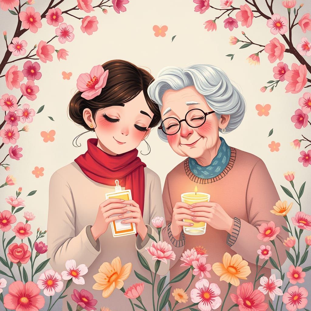 Motherly Love Perfumes in Vibrant Colors