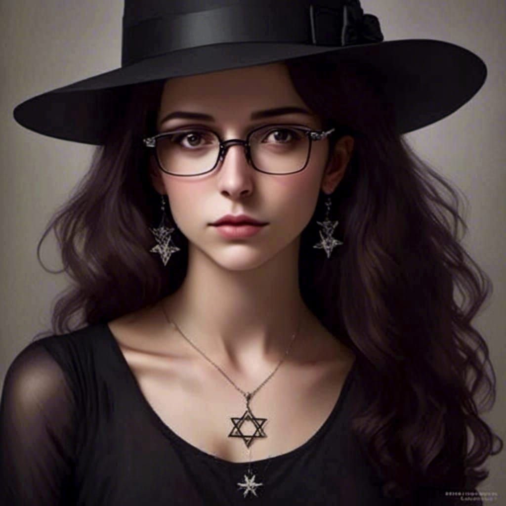 Beautiful Portrait for Purim in Photorealistic Style