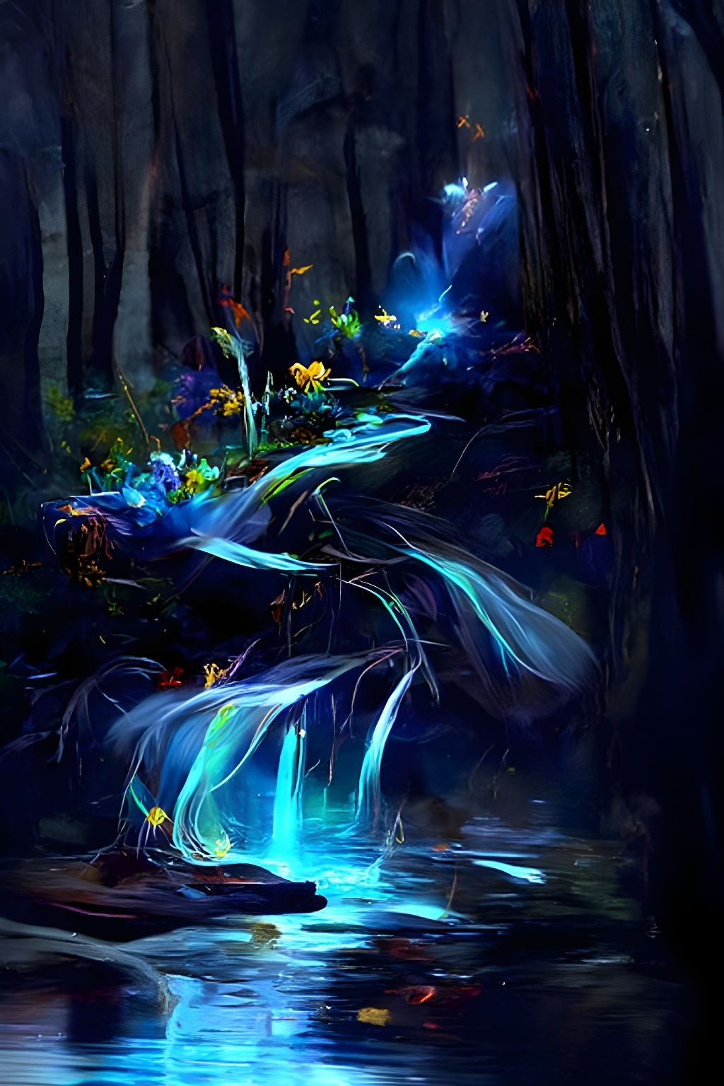 Glowing River