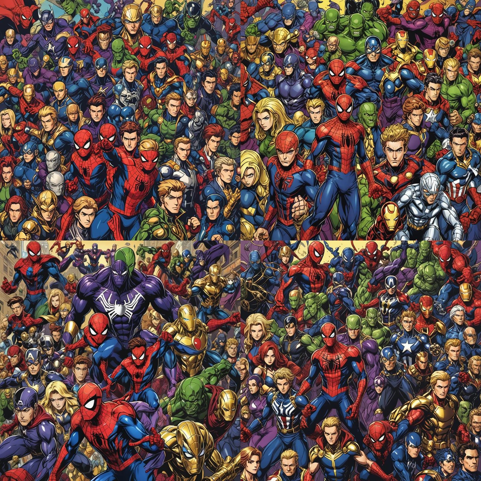 Avengers Reimagined in JoJo's Bizarre Adventure Anime Style