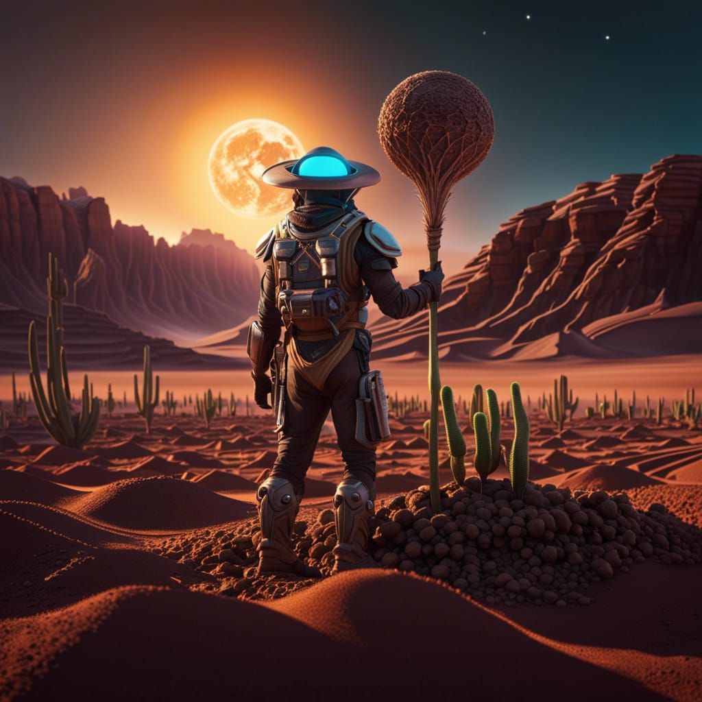 Alien farmer