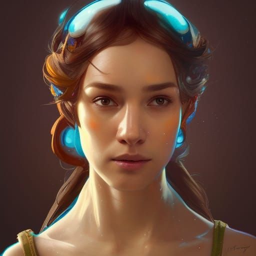 Hyperdetailed Housecleaner Portrait in Dynamic Lighting