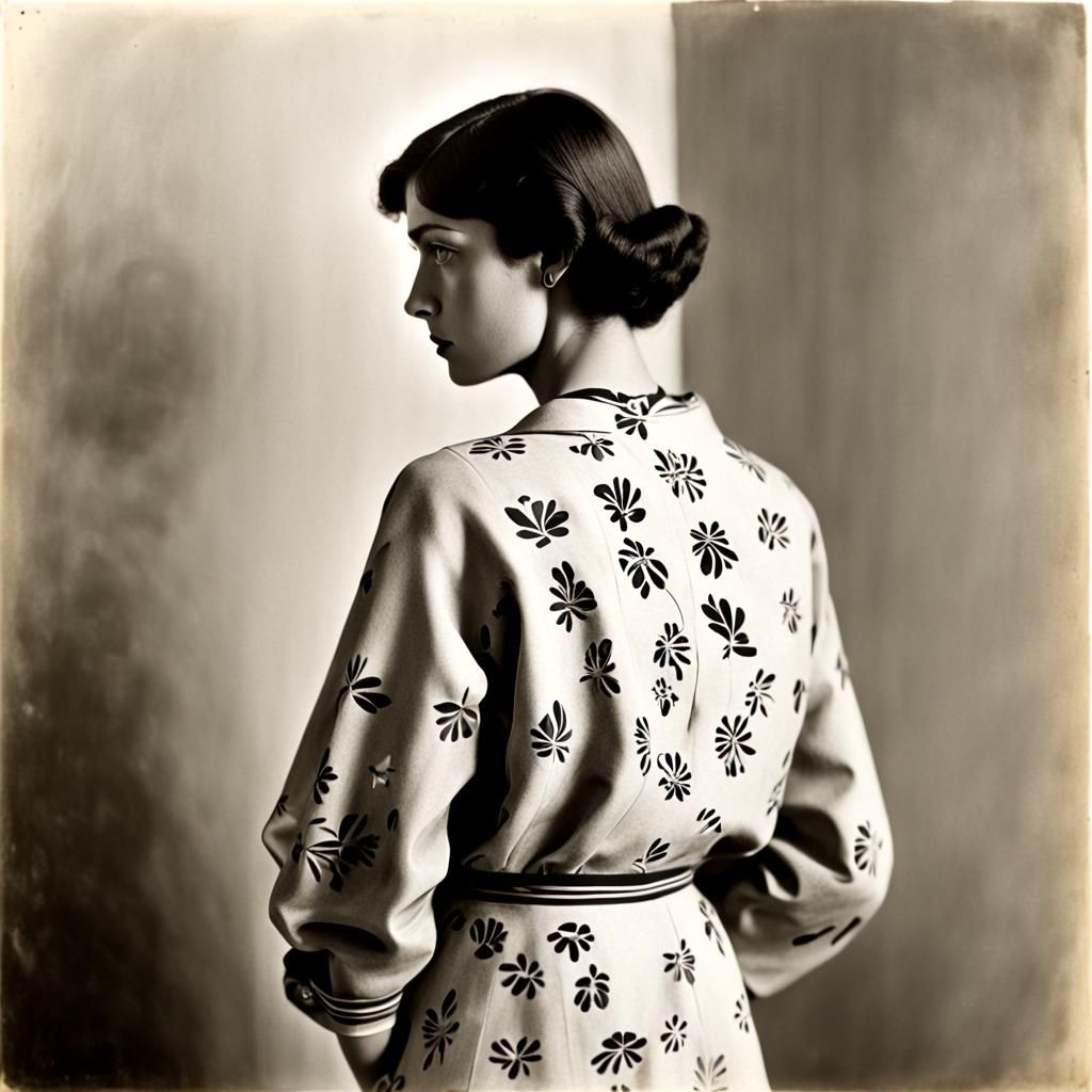 Model Portrait in the Style of Matisse