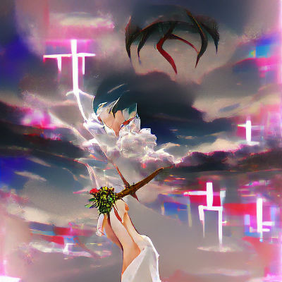 AI's Empty Canvas: A Blank Image