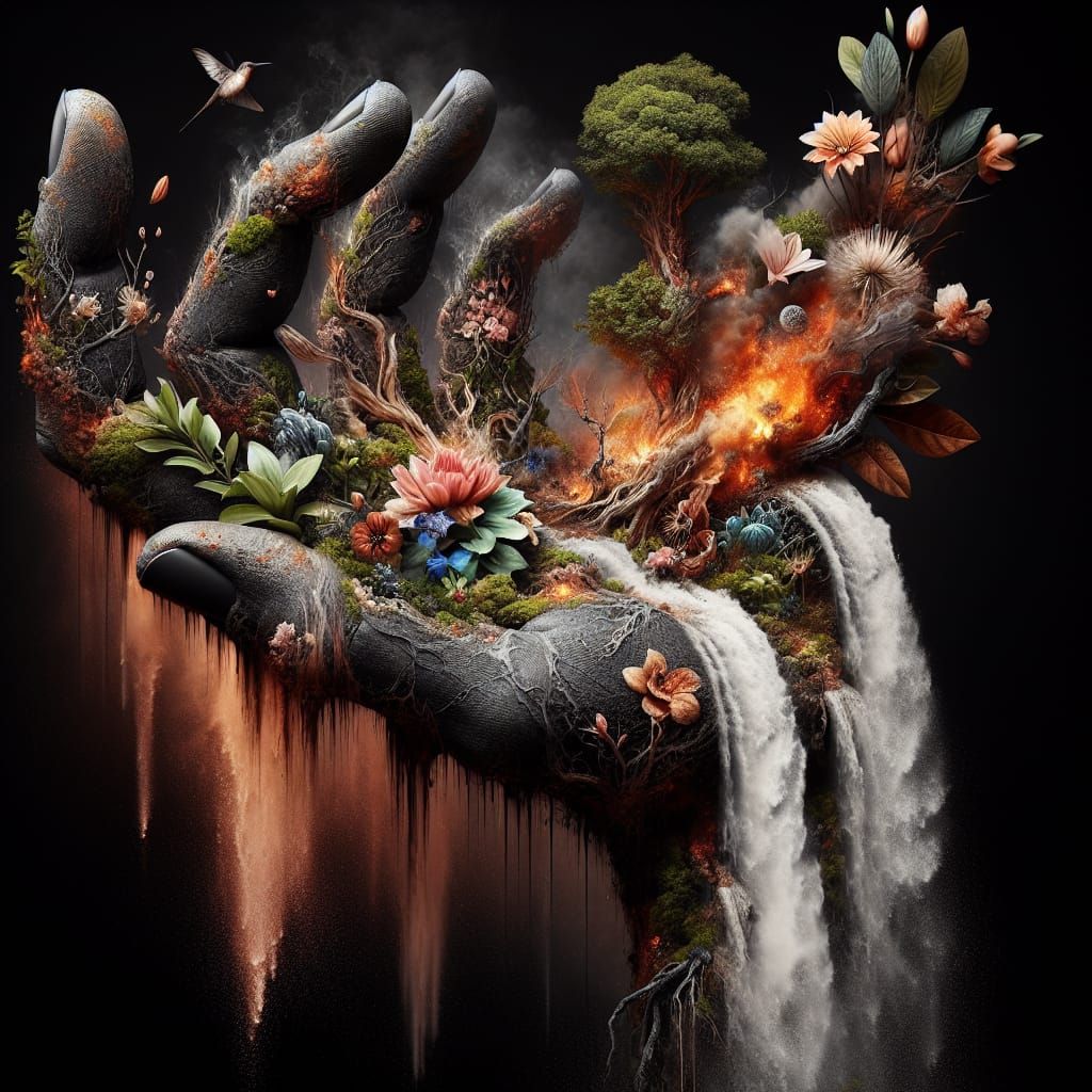 Hypermaximalist Hand: Life and Decay Paradox