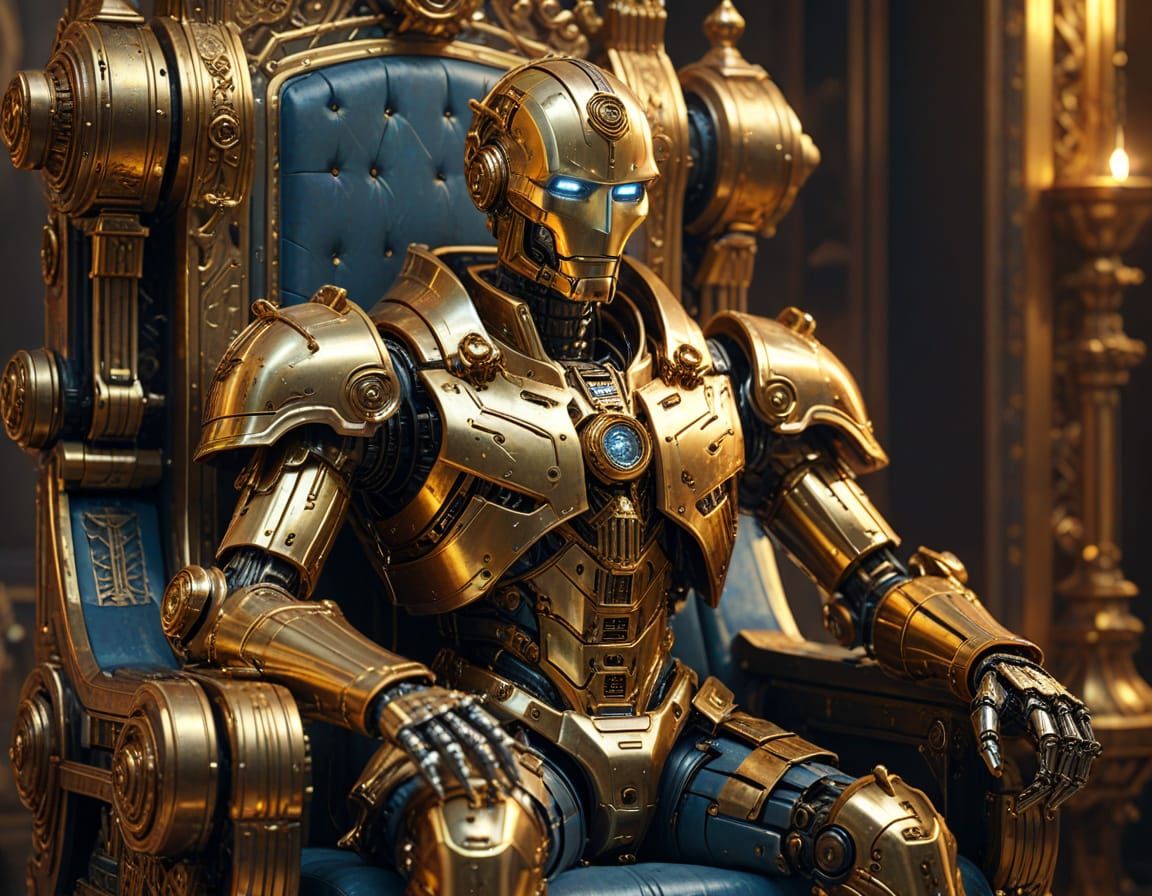 aristocrat  robot  throne