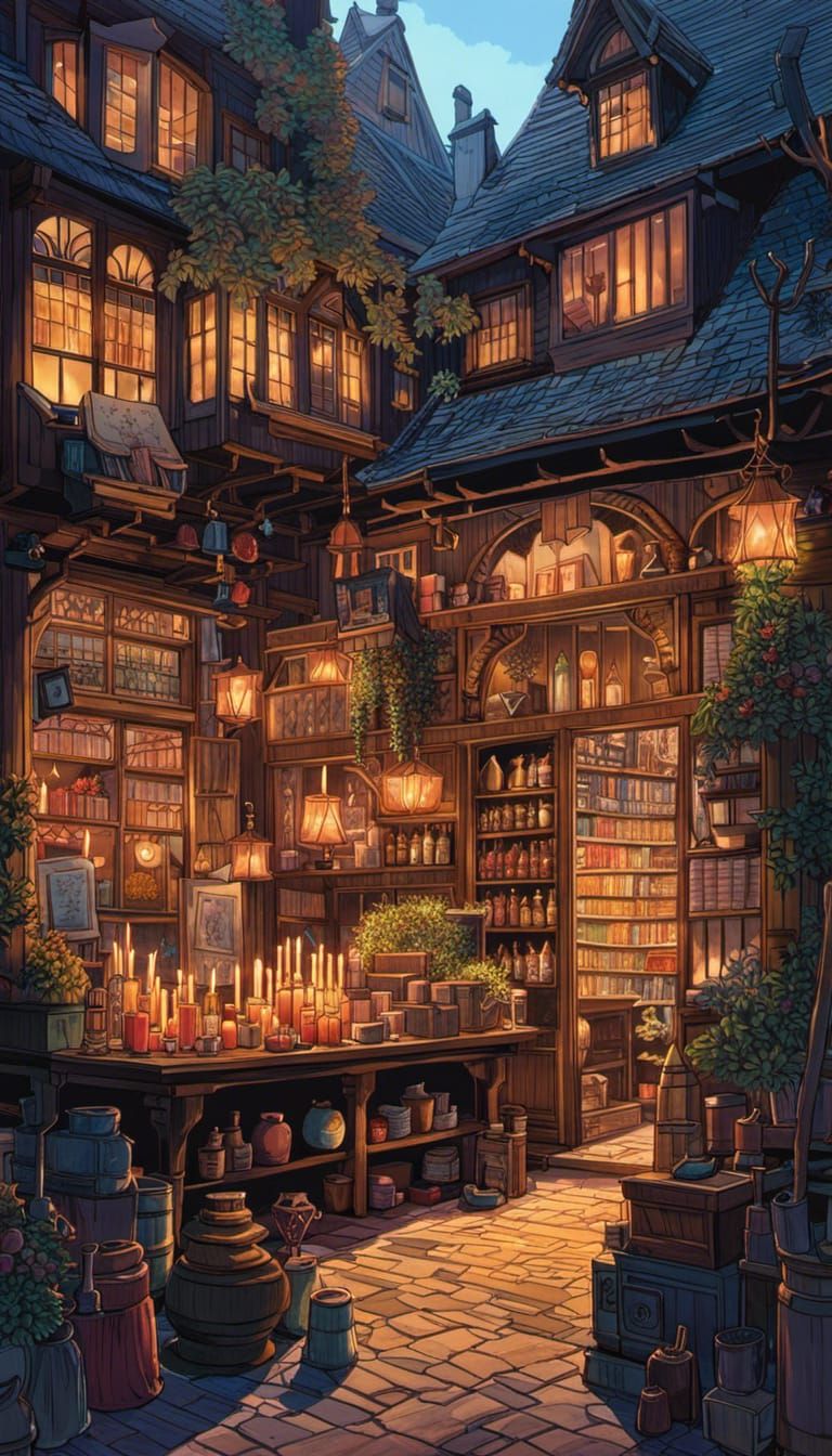 Potions & alchemy shop