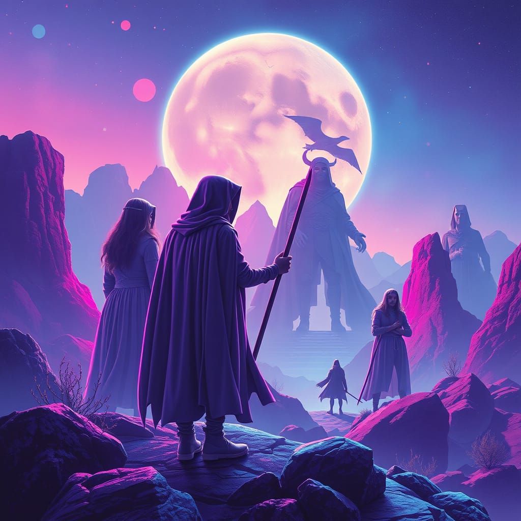 Synthwave Fellowship Embarks on a Retro Quest