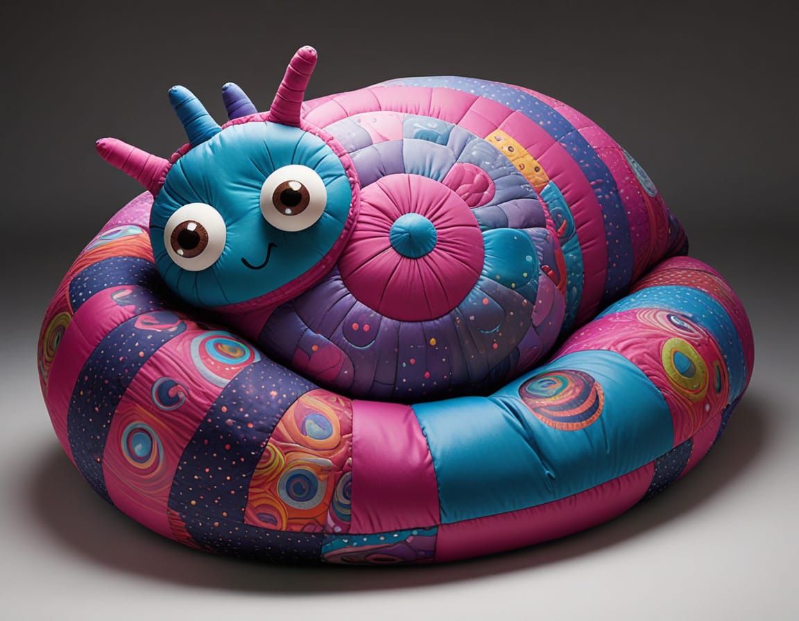 Good Night Snail-Beanbag