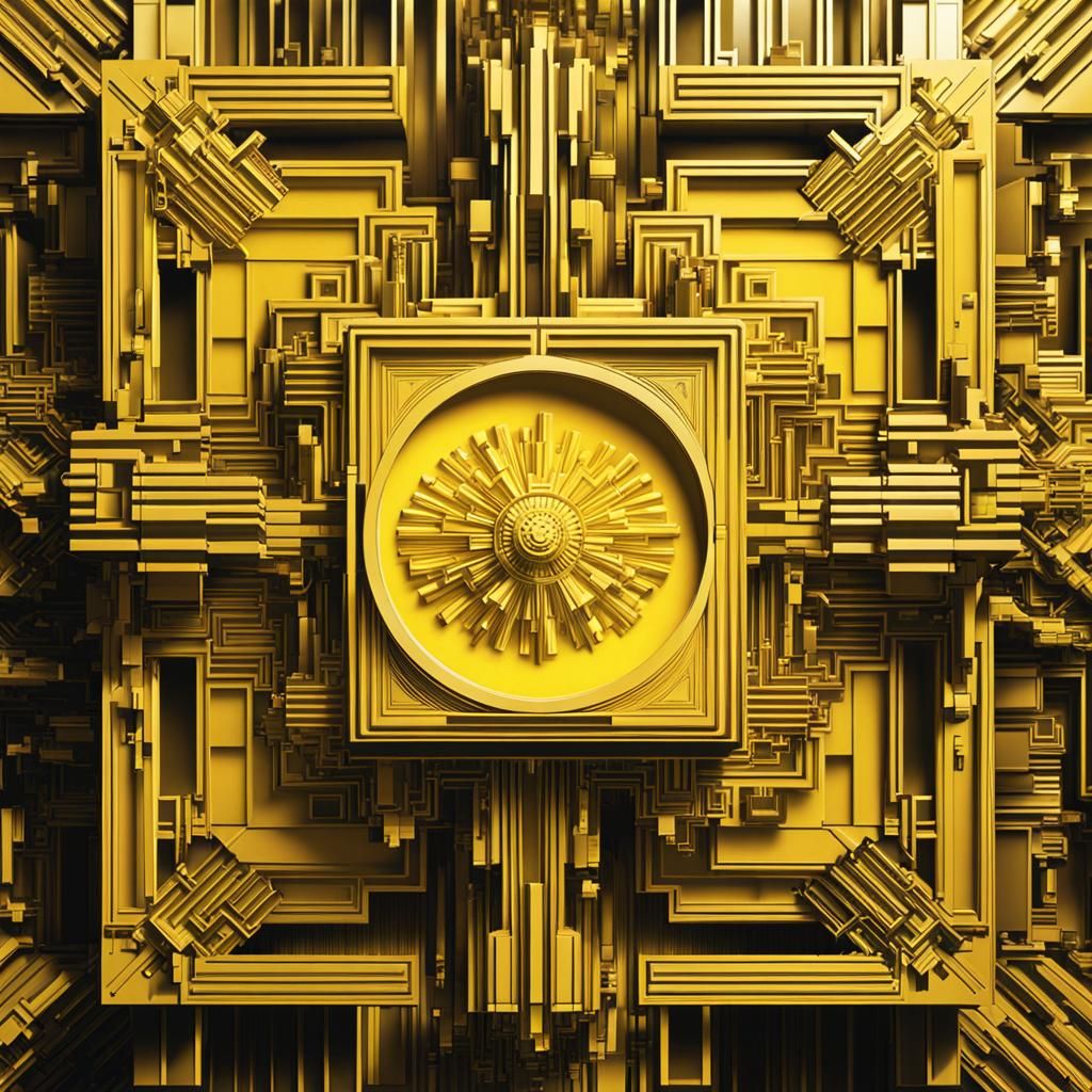 Yellow Frequency,visualization theme 'sun yellow”as Bismuth ...