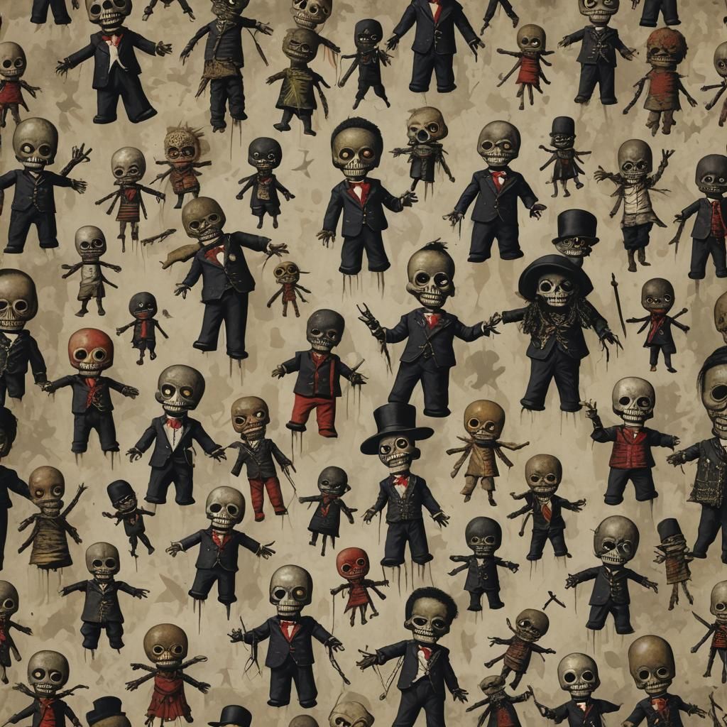 Sinister Voodoo Dolls of New Orleans