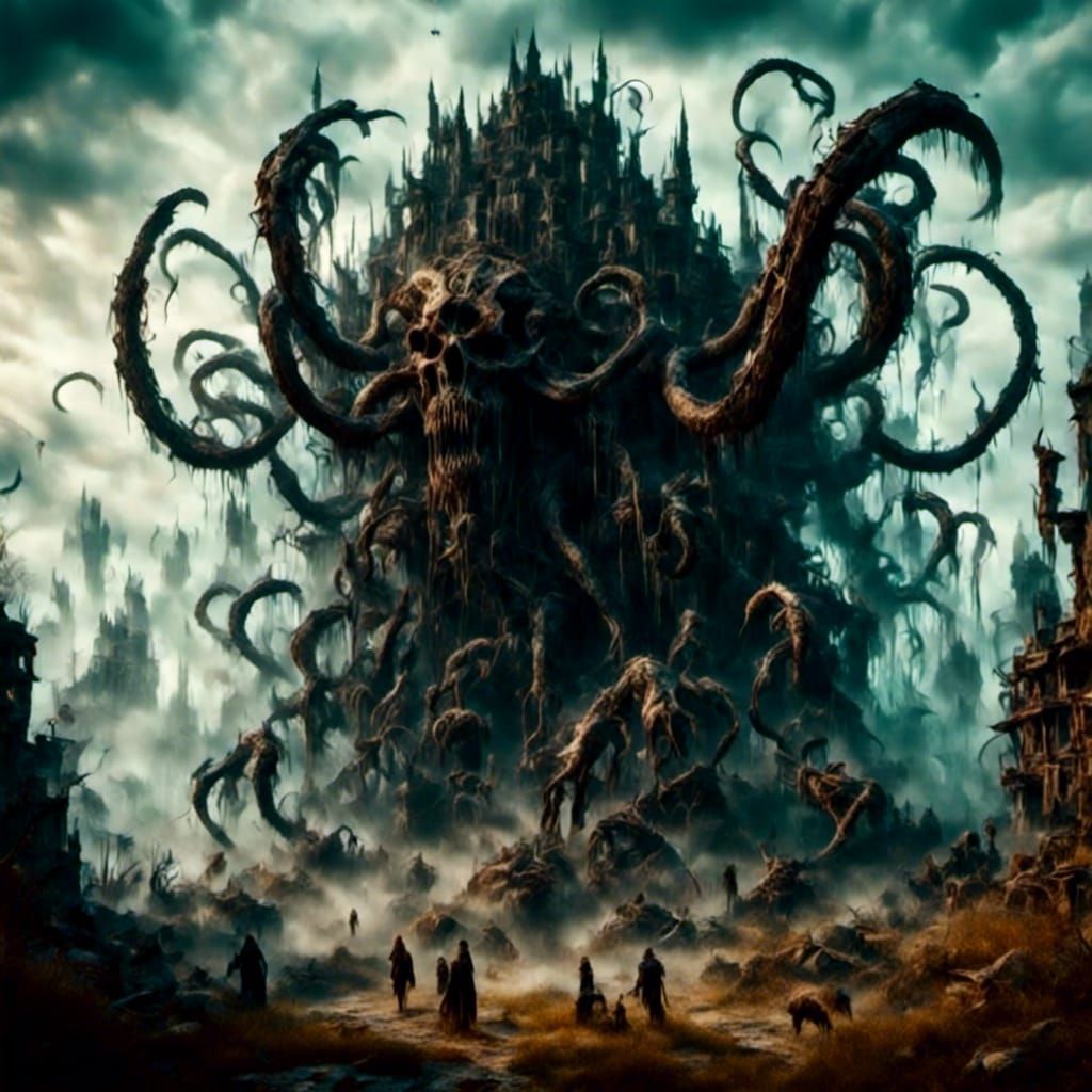 A Great Old One Awakens in his Temple