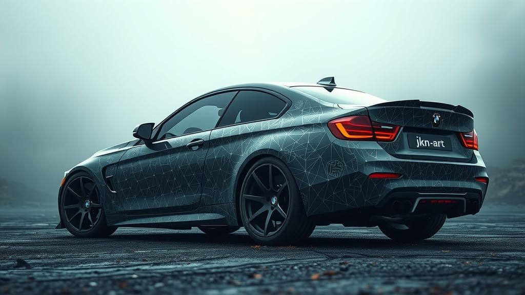 BMW sports jkn-Art style