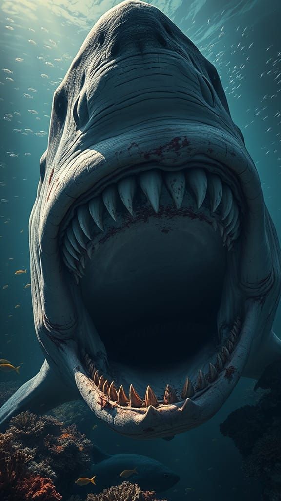 Megalodon Shark Strikes in Hauntingly Beautiful, Cinematic S...