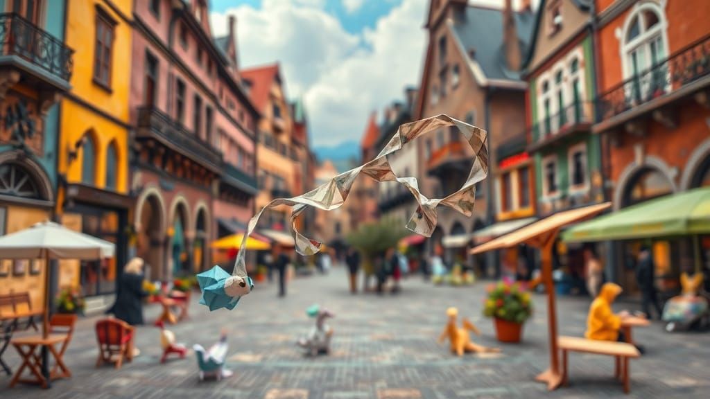 Surrealist Masterpiece Transforms Town Square