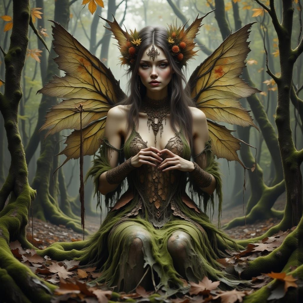 Satyr Plays Panflute in Enchanted Woods