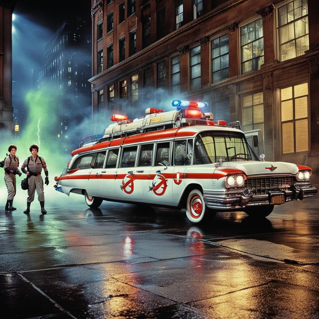 Ghostbusters: A Cult Scene from the 1984 Film