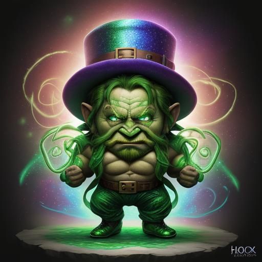 angry leprechaun on steroids