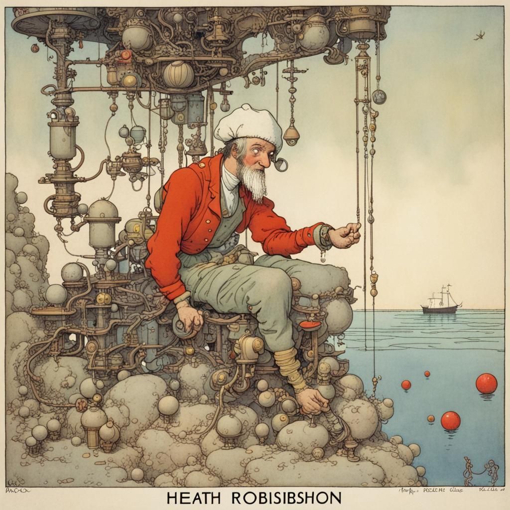 Scorpio in Style of Heath Robinson
