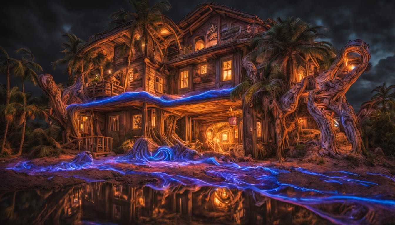 Tommy Danger and Ms Zing  are anthropomorphic houses with eyes and mouth liquified beautiful cute amazing incredible fan...