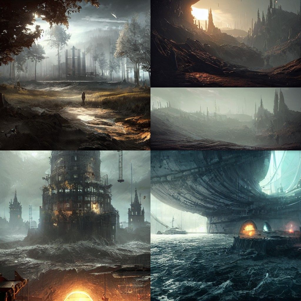 Abstract Organic Shapes in Cormann Style