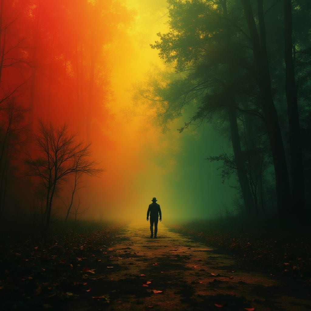 Vibrant Juneteenth Gradient Background in Futuristic Digital...