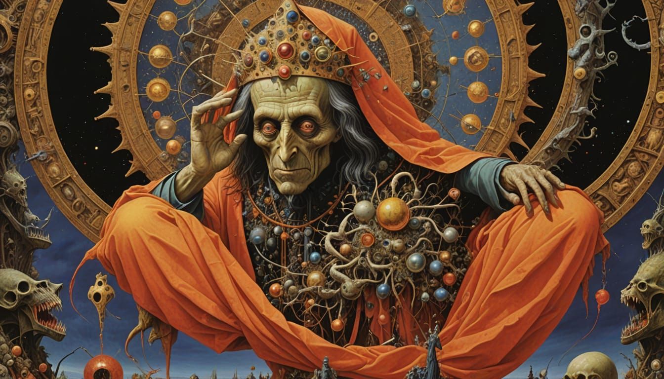 Temptation of Saint Anthony: Surreal, Hyperrealistic Paintin...