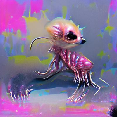 Alien Critter Generated by AI