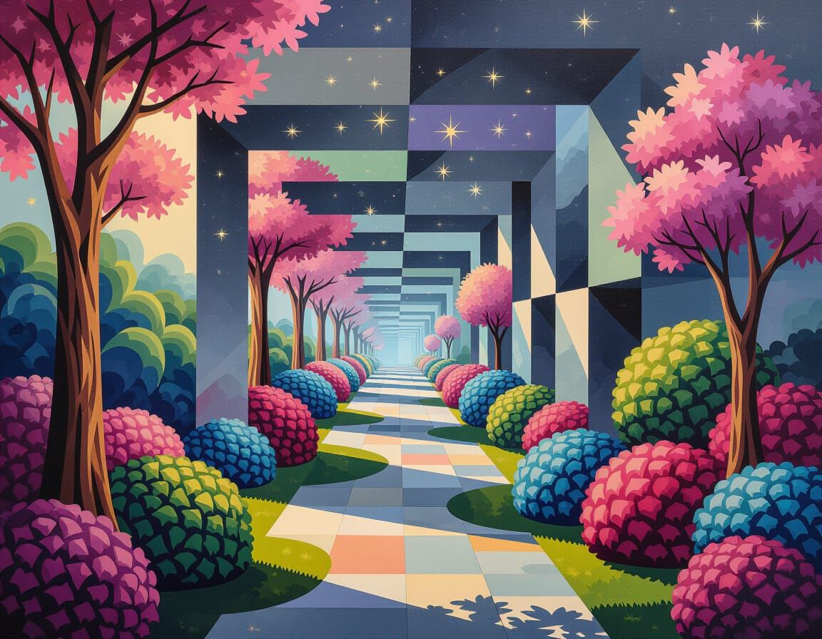 Neongray Hallucinating Vines That Shine