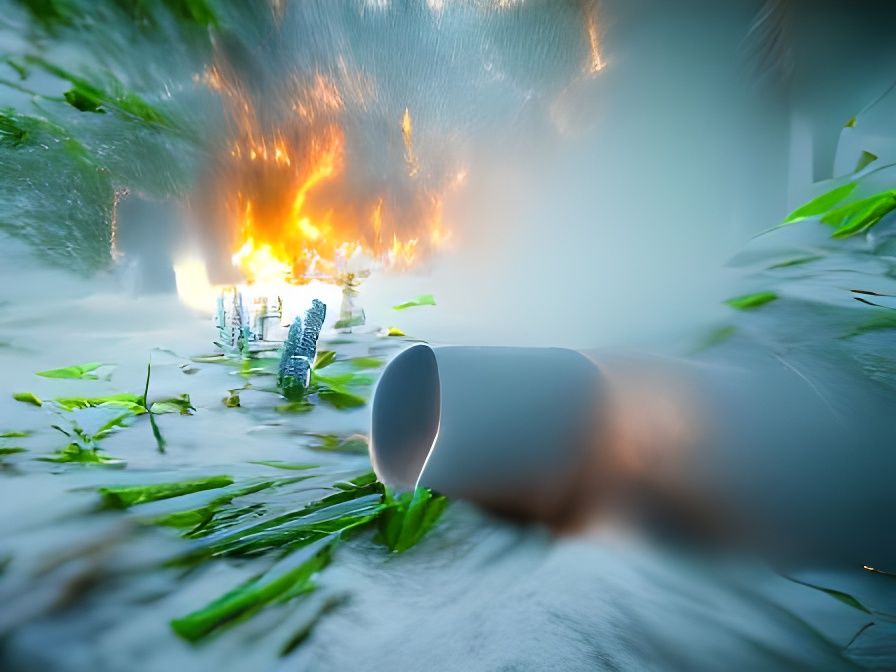 Intense Rage: A Stock Photo in Film Style