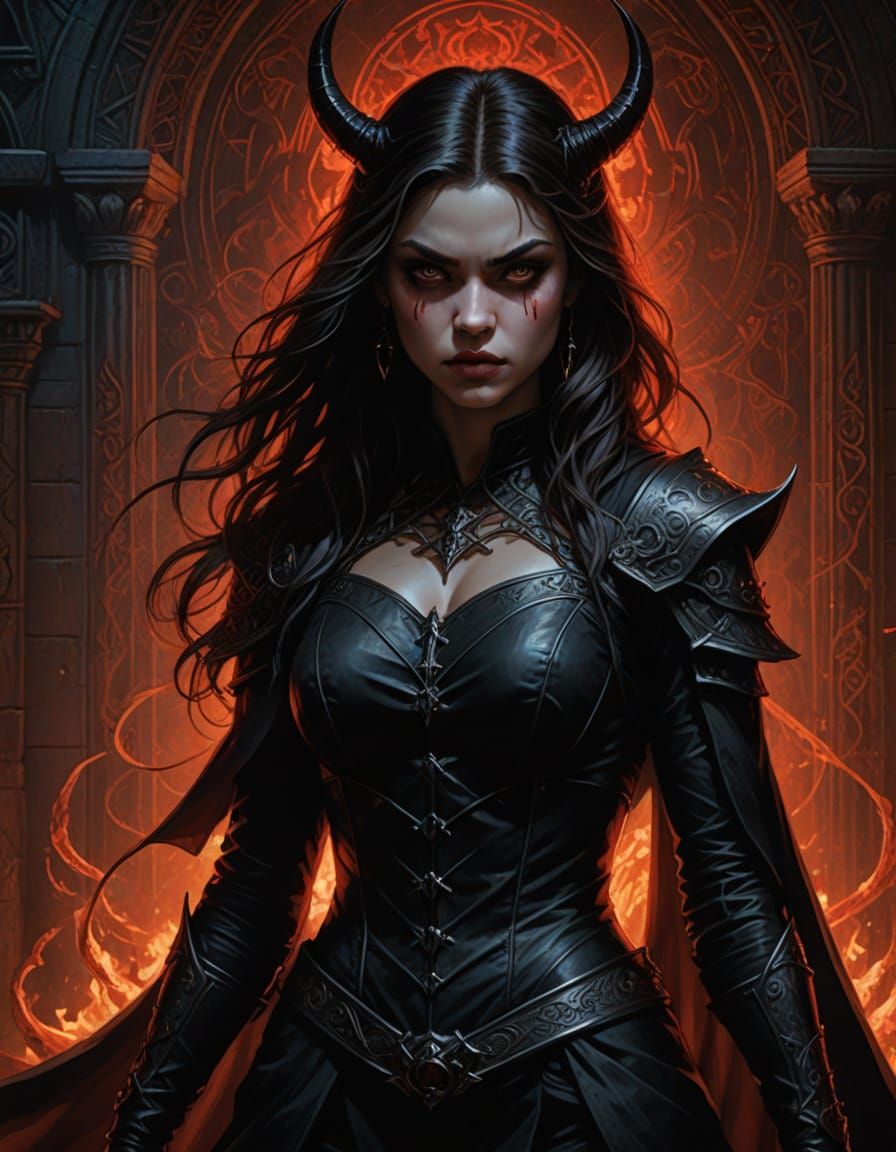 Odeya Rush as Satana Hellstrom, Devil's Daughter