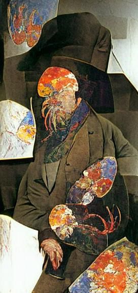 Surreal Dystopian Landscape in Haunting Style