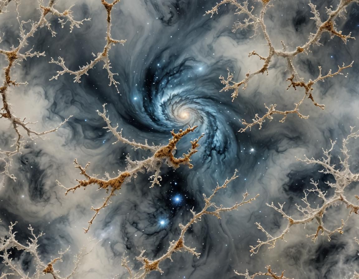 Galaxy Miasma Sea in Cosmic Whispers