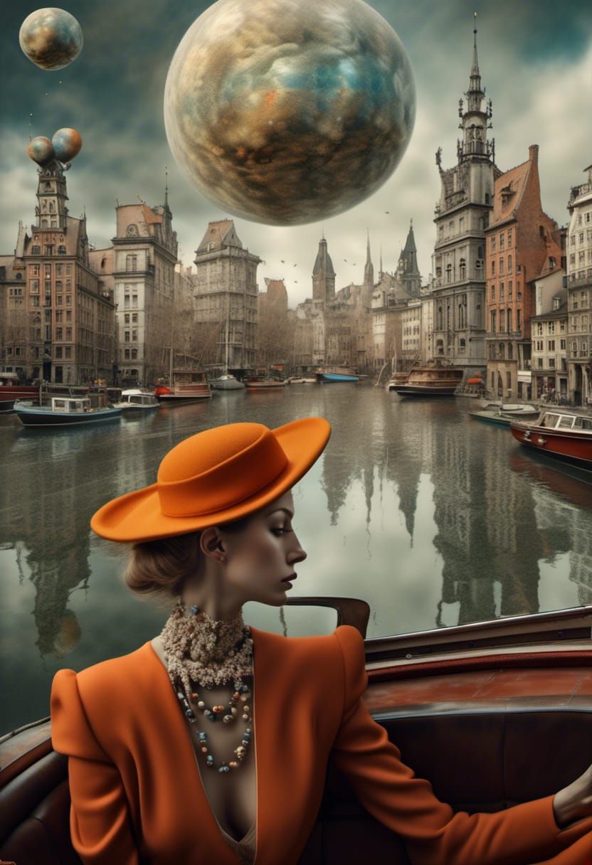 Emotional City Life with Alien Pets, Polychromatic Matte Pai...