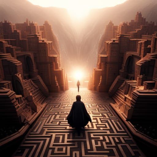 Fiery Maze: Raven's Dramatic Cinematic Entrance