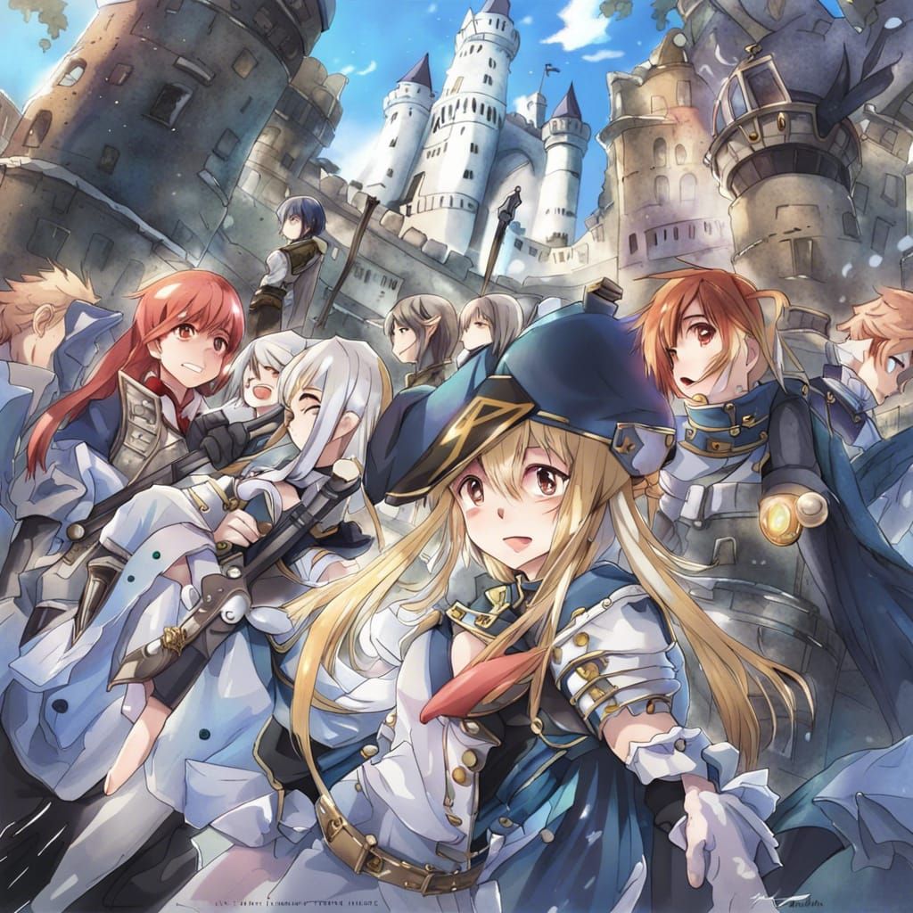 Lonely Castle Besieged: Anime Key Visual Art