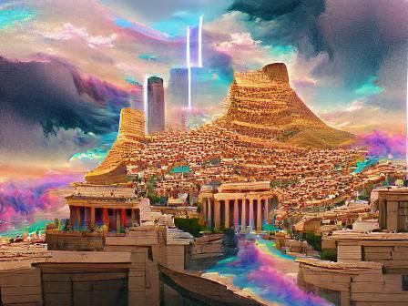 AI Generated City of Gods