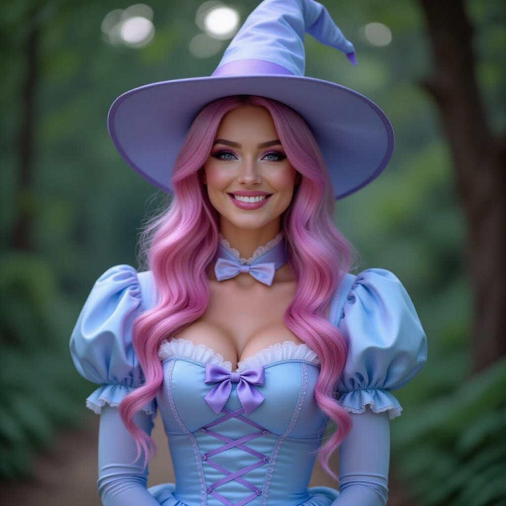 Glinda the Good Witch in the Land of Oz Cinematic Still