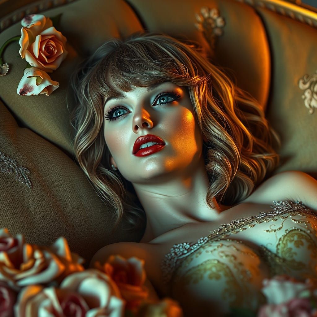 Enchanted Dreamer in Velvet Twilight