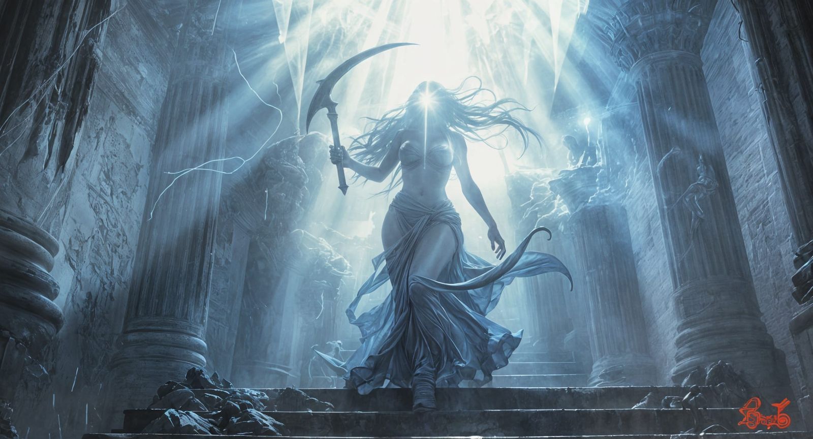 Terrifyingly Alluring Demigoddess of Dread