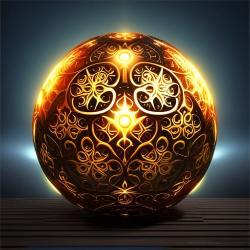 Magical fantasy orb #3