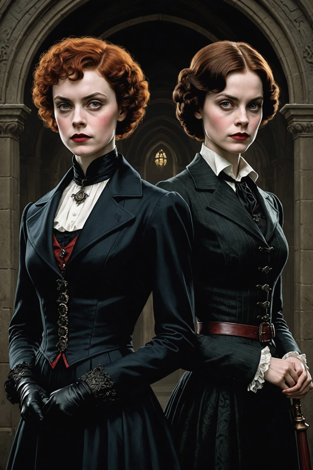 Mina Harker: Gothic Adventuress, Cinematic Portrait