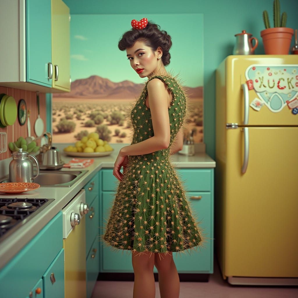 Try cacti spiky dress ,You gonna love it. 
Use everything as...