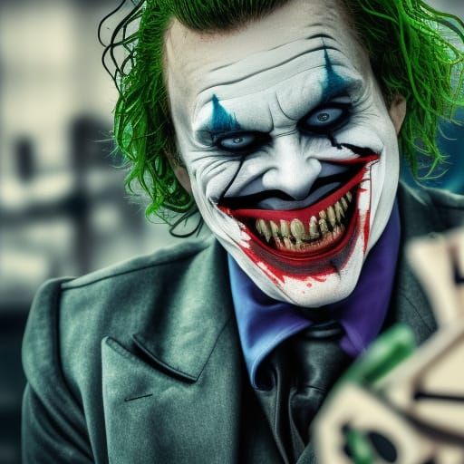 The Joker God Spreads Seeds of Chaos: Photography